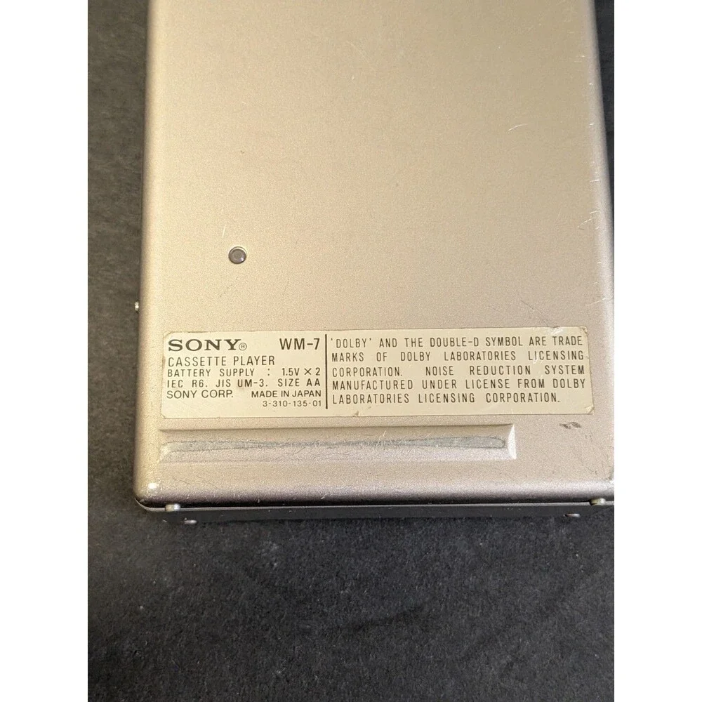 Sony walkman wm